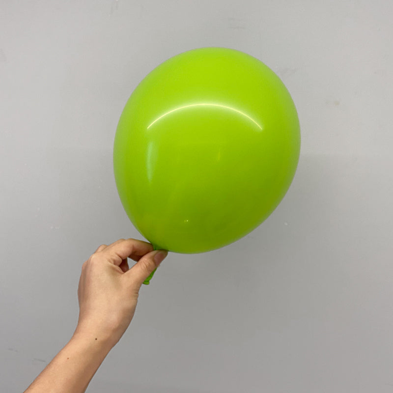 10 Pc Matte Mint Green Latex Helium, Air or Water Balloons 18"