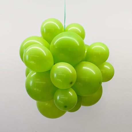 10 Pc Matte Mint Green Latex Helium, Air or Water Balloons 18"