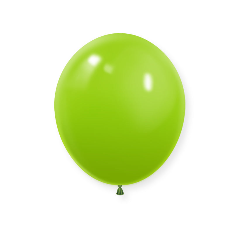 25 Pc Matte Mint Green Latex Helium, Air or Water Balloons 12"
