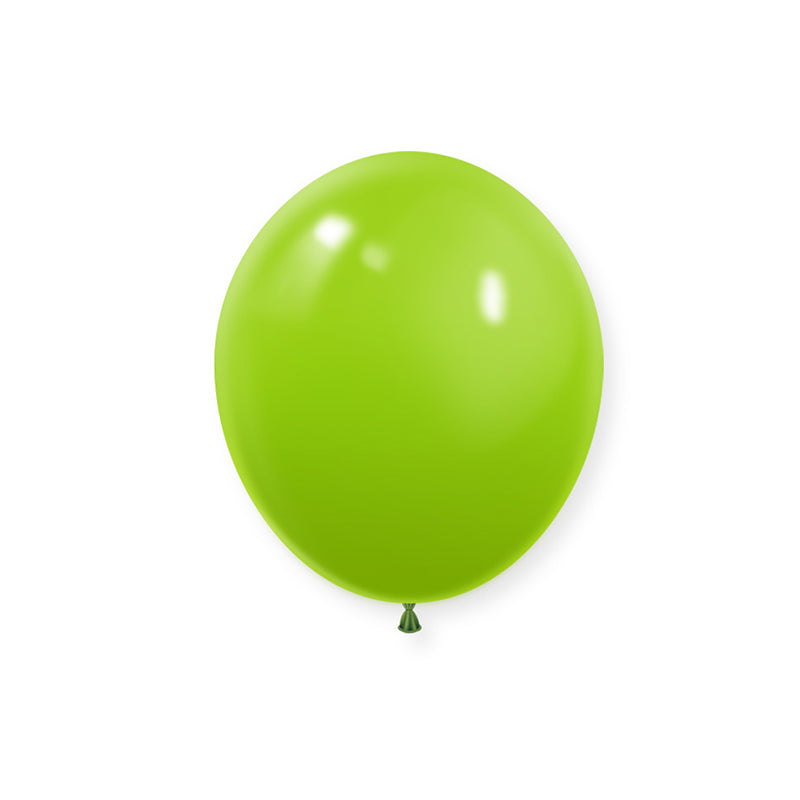 100 Pc Matte Mint Green Latex Helium, Air or Water Balloons 10"