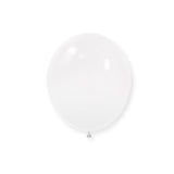 100 Pc Matte White Latex Helium, Air or Water Balloons 10"