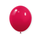 25 Pc Matte Wild Red Latex Helium, Air or Water Balloons 12"