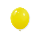 100 Pc Matte Yellow Latex Helium, Air or Water Balloons 10"