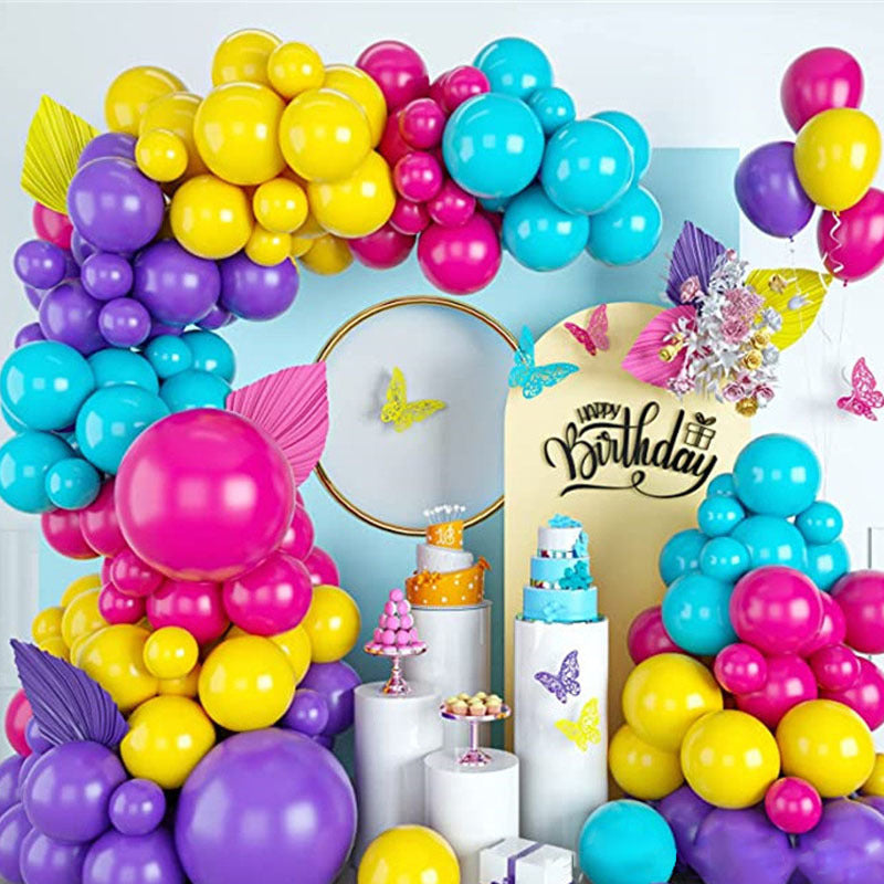 10 Pc Matte Yellow Latex Helium, Air or Water Balloons 18"