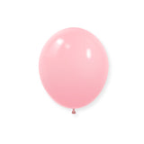 100 Pc Matte Baby Pink Latex Helium, Air or Water Balloons 10"