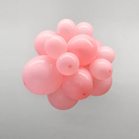 10 Pc Matte Baby Pink Latex Helium, Air or Water Balloons 18"