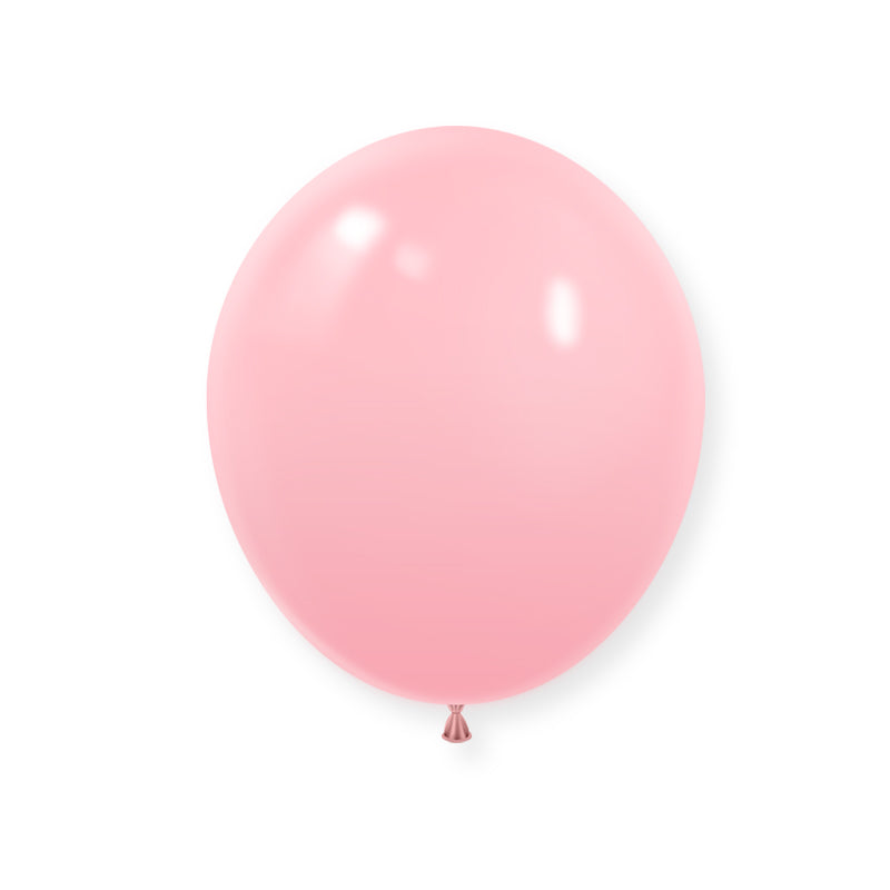 25 Pc Matte Baby Pink Latex Helium, Air or Water Balloons 12"