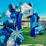 10 Pc Matte Royal Blue Latex Helium, Air or Water Balloons 18"