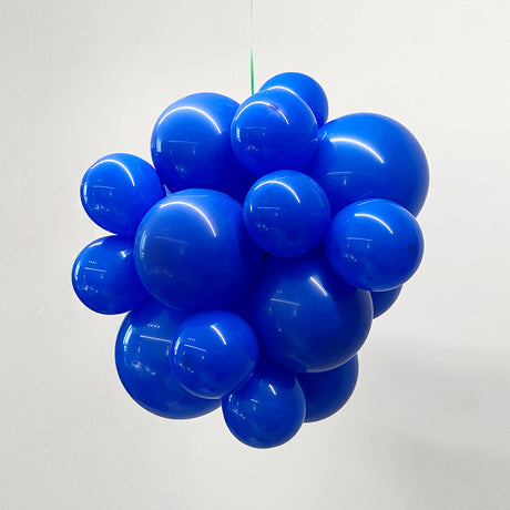 10 Pc Matte Royal Blue Latex Helium, Air or Water Balloons 18"