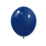 25 Pc Matte Navy Blue Latex Helium, Air or Water Balloons 12"