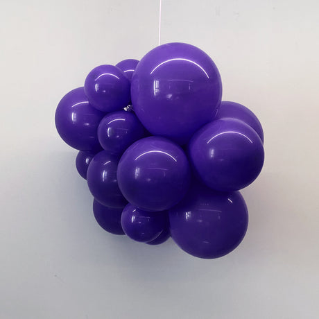 10 Pc Matte Purple Latex Helium, Air or Water Balloons 18"