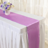 Satin Table Runner 12"x110" Tiffany Blue
