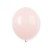 25 Pc Macaroon Pink Latex Helium, Air or Water Balloons 12"