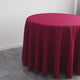Polyester Round Tablecloth 118" Dark Green